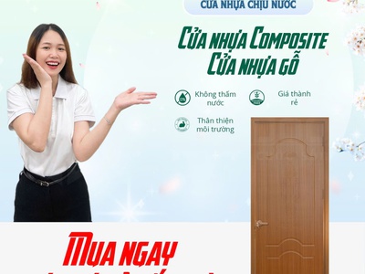 Cửa Composite   Chống Nước, Đẹp Như Gỗ 3