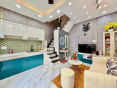 Siêu phẩm nhà 1 triệt - 2 lầu thiết kế hiện đại - Khu vực đồng bộ vip - Ngay trung tâm-Giá chỉ 2 tỷ 3