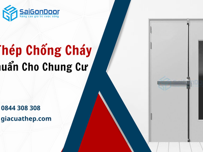 Cửa Thép Chống Cháy Đạt Chuẩn Cho Chung Cư 0