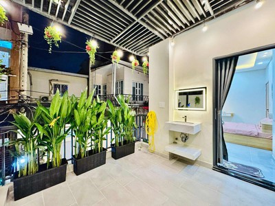 Nhà hẻm ôtô đường nơ trang long quận bình thạnh phường 7 cũ. 4