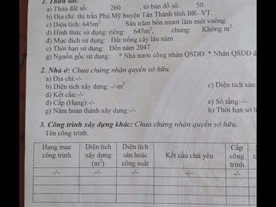 Gần  700m2 mặt tiền đường s - phú mỹ.  2 mặt tiền trước sau, 3