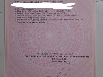 Chủ bán 2 nền đất p.tân thành pm .hcm 3