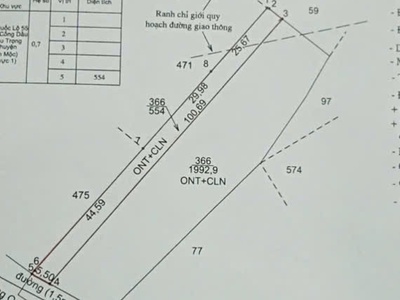 Chủ  cần bán 1 lô đát đẹp qh 2 mt trước sau 0