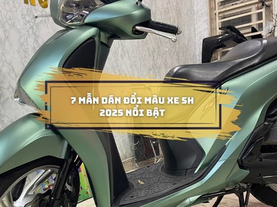 7 Mẫu Dán Đổi Màu Xe SH 2025 Hot Trend Được Yêu Thích Nhất 0
