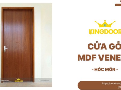 Cửa Gỗ MDF Veneer Tại Hóc Môn   Sang   Bền   Giá Hợp Lý 0