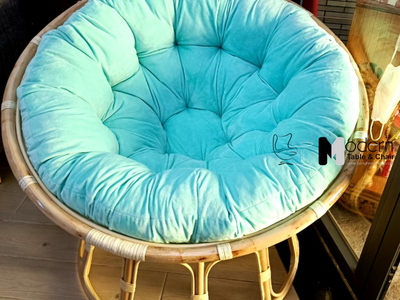 Ghế thư giãn mây đan nệm dày PAPASAN tại HCM 3