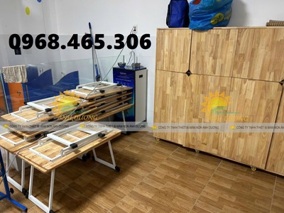 Kệ số mầm non, kệ 3 tầng mầm non, kệ nhà trẻ 1