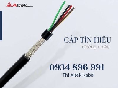 Cáp tín hiệu chống nhiễu 0.22mm    2, 4, 6, 8 lõi 0
