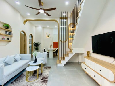 Giảm lộc 90tr  nhà mới 2 tầng hxh 50m2, nở hậu   quang trung gò vấp 1