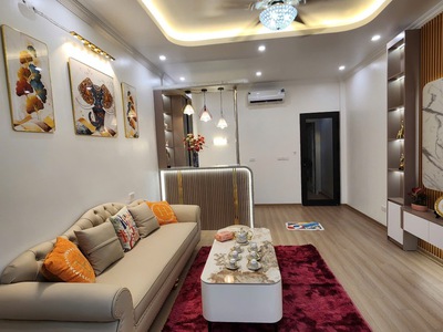 Nhà mới thái hà oto đỗ cửa, thoáng trước sau 0