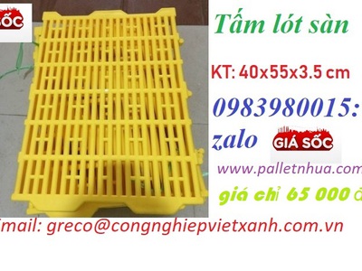 Cách sử dụng pallet nhựa đúng cách 0