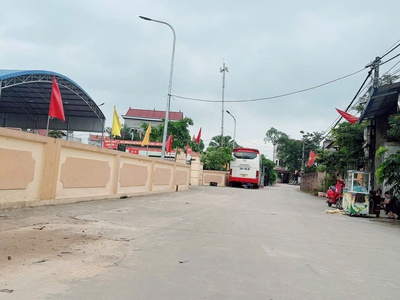 Chuyển nhượng lô đất đối diện nhà văn hóa thôn tân yên, xã hồng kỳ, sóc sơn, hà nội. 3