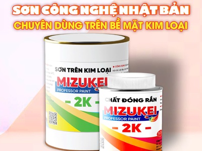Sơn Phủ Ngoài Trời 2 Thành Phần Mizukei 2K 0