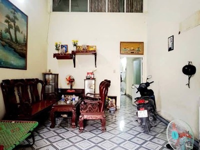 Nhà trệt lửng đẹp mới   58m    hẻm xe hơi   sát hiệp thành city   30m ra trần thị hè 1