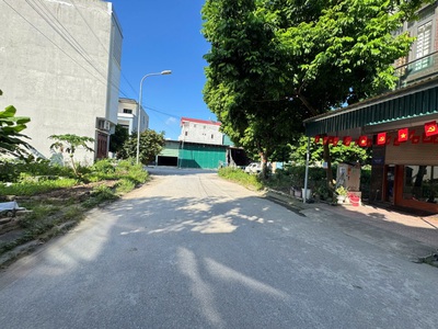 Bán đất thuận thành, bắc ninh. 86m2   mt 5,8m   2,45 tỷ. ô tô tránh, lô góc. 0