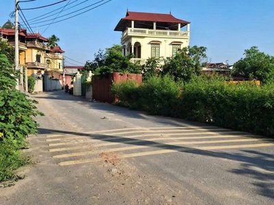 Bán đất thuận thành, bắc ninh. 86m2   mt 5,8m   2,45 tỷ. ô tô tránh, lô góc. 2