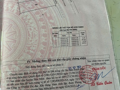 Siêu hot   đất mặt tiền vip đông thạnh 3, hóc môn   giá chỉ 5,7 tỷ 3