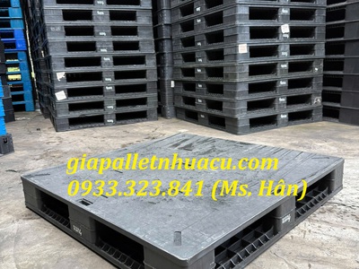  Thanh lý Cực Sốc  Pallet nhựa 1100x1100x150mm Hai Mặt Kín - Chất Lượng Cao, Giá Cực Rẻ   1