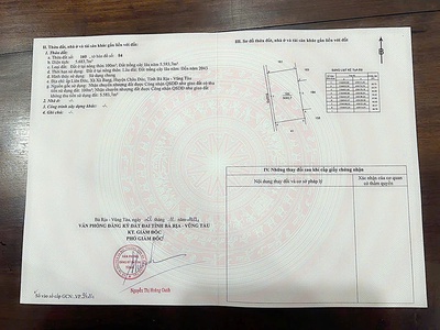 1.9 mẫu 300tc 395m mt đường bê tông có nhà vườn trái cây view suối. 3