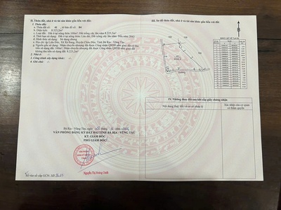 1.9 mẫu 300tc 395m mt đường bê tông có nhà vườn trái cây view suối. 4