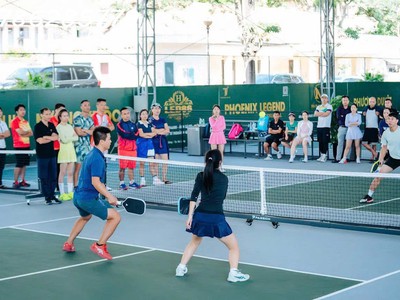 Cần sang nhượng sân phoenix legend pickleball tại khách sạn công đoàn số 138 đường hà long, phường 2
