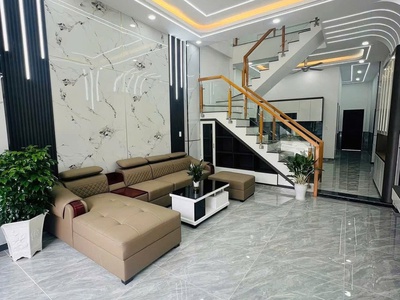 Nhà MT Khu dân cư phong phú bình chánh 5x20m giá 1 tỷ 280 3