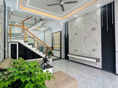 Nhà MT Khu dân cư phong phú bình chánh 5x20m giá 1 tỷ 280 6