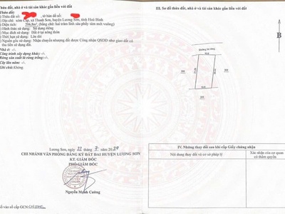 Bán lô đất siêu rẻ 206,8m lương sơn-hà bình 1