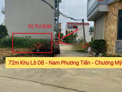 Siêu phẩm tái định cư 72m tại nam phương tiến-chương mỹ-hà nội 0