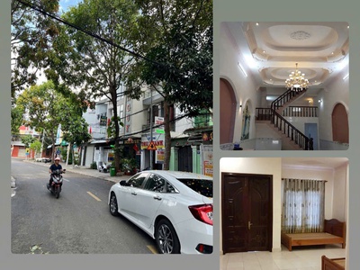 Bán biệt thự 1 trệt 1 lầu mặt tiền đường lương văn can 196m2 0