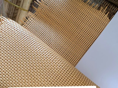 Tấm mây nhựa caro trang trí nội thất 4