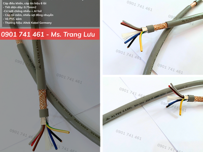 Cáp điều khiển Altek Kabel 6x0.75 Đà Nẵng, Huế, Quảng Ngãi 1