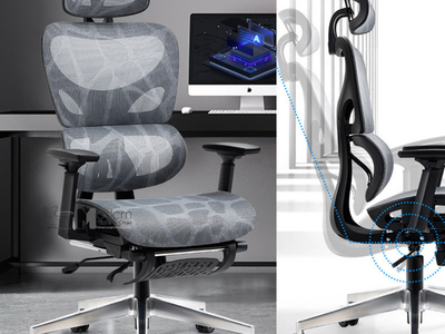 Ghế làm việc công thái học full lưới CR4320-M tại HCM 2