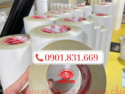 Băng keo 2 mặt dầu vàng 0