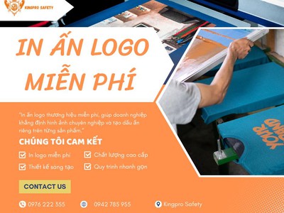 In Ấn Logo Miễn Phí   Khẳng Định Thương Hiệu Cùng KingPro Safety 0