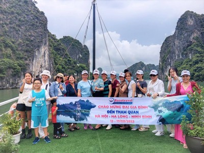 Saco Travel cùng đoàn khách tham quan Hà Nội - Ninh Bình 3N2D 0
