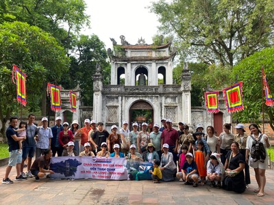 Saco Travel cùng đoàn khách tham quan Hà Nội - Ninh Bình 3N2D 1
