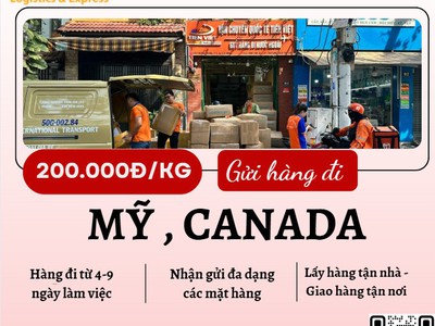 Gửi hàng đi USA, Canada - Tiến Việt Express 0