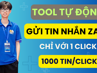 Tiếp Cận 1000 Khách Hàng Tiềm Năng Dễ Dàng Với MKT Zalo - Phần Mềm Gửi Tin Nhắn Hàng Loạt 2025 0