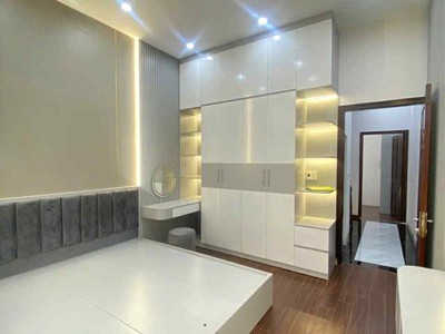 Bán nhà hoàng mai 55m, 6 tầng thang máy, ô tô ngủ trong nhà, 10m ra phố, đỉnh của đỉnh, xứng tầm 1