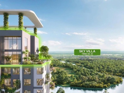 Nhận booking ưu tiên chọn sớm căn hộ sky premium,garden villa, duplex, sky villa, shophouse khối đế 3