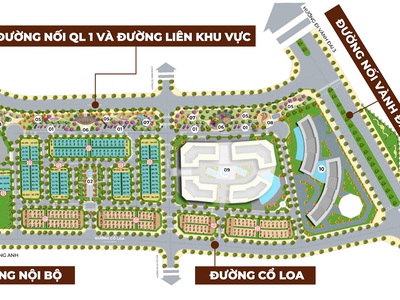 Liền kề dự án calyx 319 bộ quốc phòng - khu vực sống đẳng cấp 4