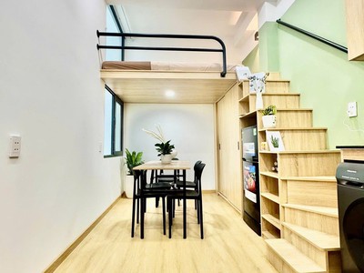 Căn hộ dịch vụ 16 phòng  phan huy ích 4