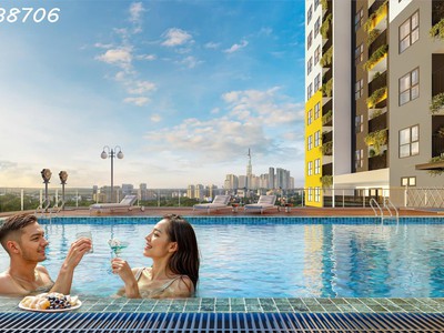 Căn hộ bcons dĩ an - 52m2 - 2pn - 2wc - giá chỉ 2,1 tỷ  cơ hội sở hữu căn hộ chung cư cao cấp tại 4