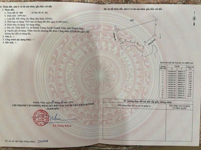 Đất khánh trung, khánh vĩnh 1100m2 giá chỉ 199tr 2