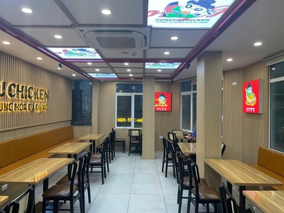 Sang nhượng toàn bộ cửa hàng gà rán gongfu chicken lô 2 mặt tiền tại hoàng mai, hà nội 2