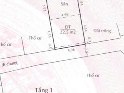 Bán đất thổ cư hẻm huỳnh tấn phát, nhà bè: 45m2, sổ hồng, giá chỉ 2.7 tỷ 1