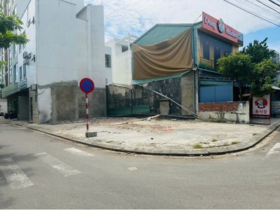 Bán lô đất góc 2 mặt tiền an nhơn 12   14 đà nẵng   cách cầu sông hàn 50m   vị trí vàng khu du lịch 0