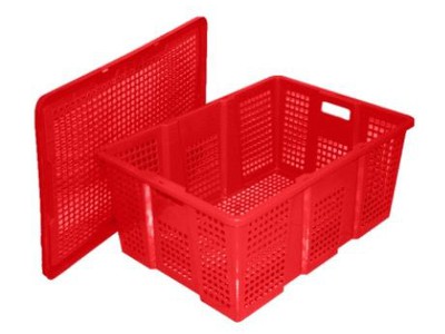 Rổ nhựa đựng trái cây có nắp - Hàng Việt Nam chất lượng cao 0