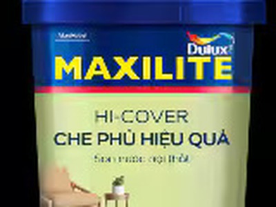 Sơn nước nội thất Maxilite Che Phủ Hiệu Quả từ Dulux 0